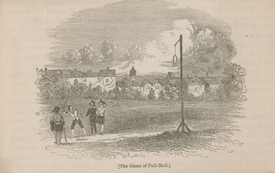 Le jeu de Pall Mall - English School