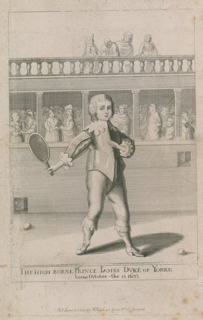 Le prince James de haute naissance - English School