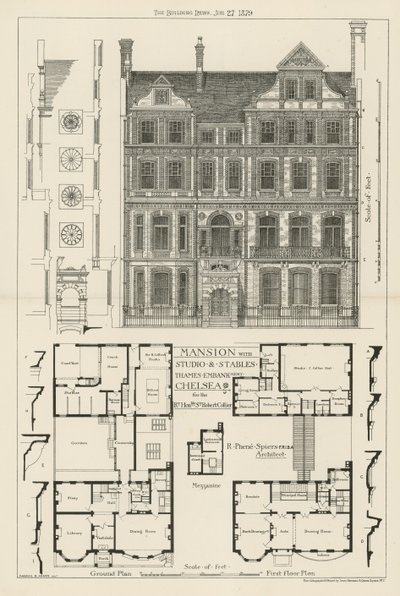 La maison de Sir Robert Collier - English School