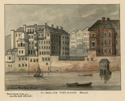 La maison de Sir William Penn - English School