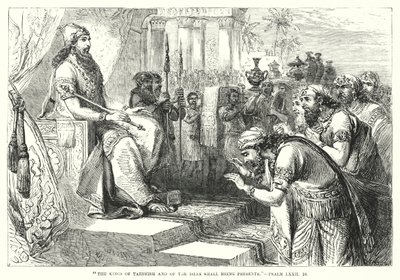 Les rois de Tarsis et des îles apporteront des présents, Psaume LXXII - English School