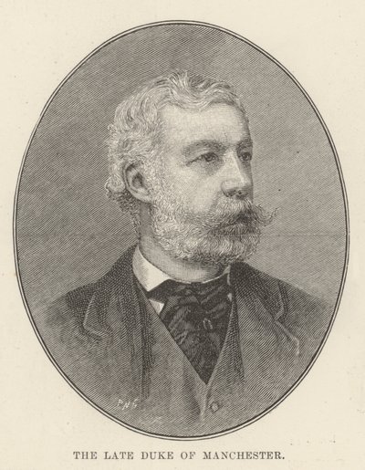 Feu le duc de Manchester - English School