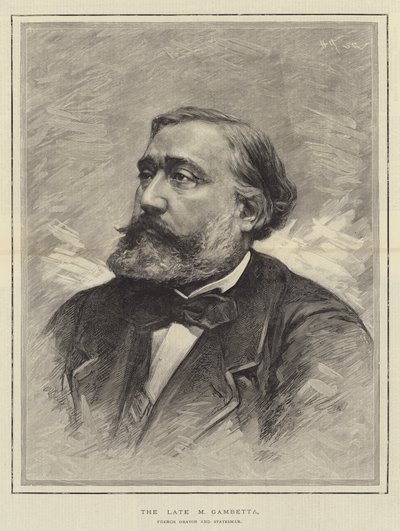 Feu M. Gambetta, orateur et homme d