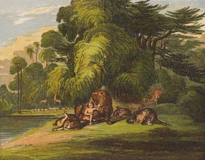 Le léopard se couchera avec le chevreau, et un petit enfant les conduira - English School