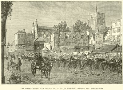 La place du marché et l