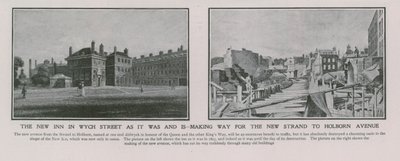 La nouvelle auberge de Wych Street telle qu