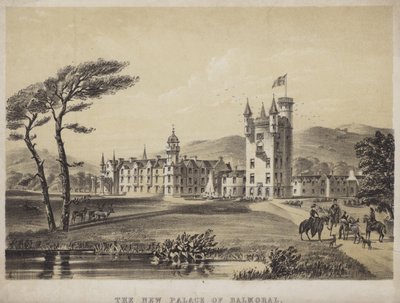 Le nouveau palais de Balmoral - English School