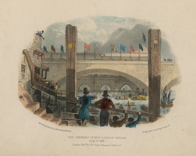Ouverture du nouveau pont de Londres - English School