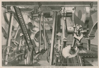 Salle des machines à aubes du Great Eastern - English School