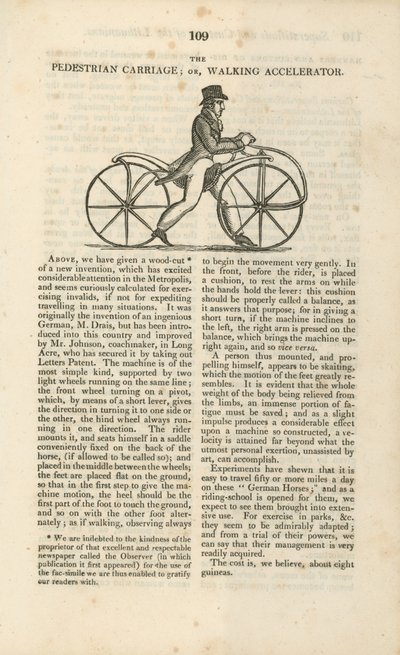 Le chariot piéton - English School