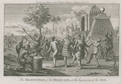 Les réjouissances des Mexicains au début de l