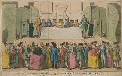 Représentation du tirage de la loterie d