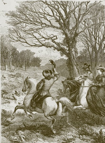 La chasse au cerf - English School