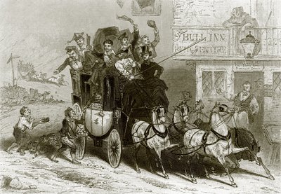 La diligence - English School