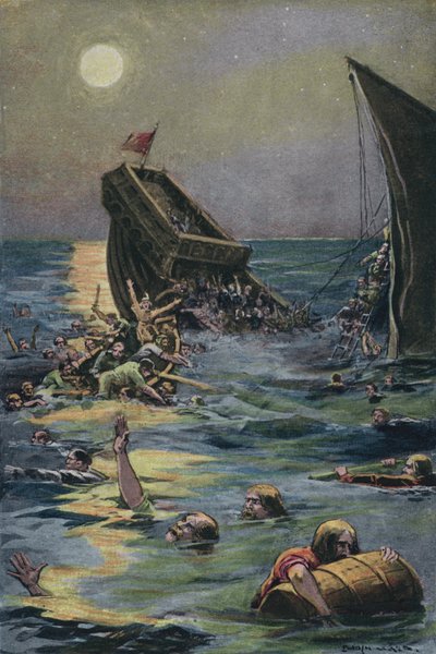 Le naufrage du White Ship transportant le fils unique du roi Henri Ier d