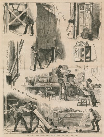 Météorologie théâtrale - dans les coulisses - English School