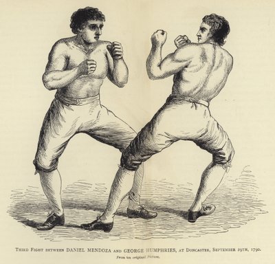 Troisième combat entre Daniel Mendoza et George Humphries, à Doncaster, 29 septembre 1790, d