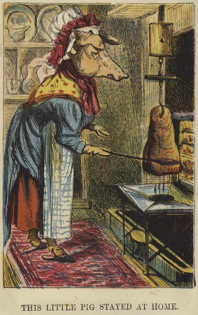 Ce petit cochon est resté à la maison - English School