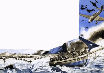 Maintes fois, les petits bateaux traversaient la Manche - English School