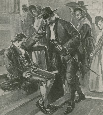 Fatigué et affamé, Benjamin Franklin s