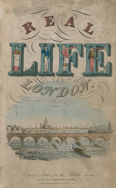 Page de titre de Real Life in London - English School