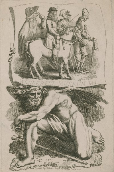 Page de titre du Volume 1 du Musée merveilleux - English School