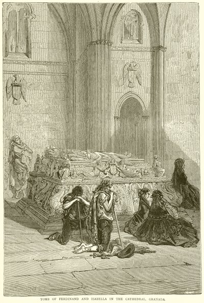 Tombeau de Ferdinand et Isabelle dans la cathédrale de Grenade - English School