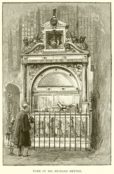 Tombe de Sir Richard Smythe - English School