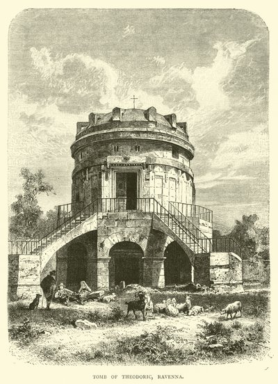 Tombe de Théodoric, Ravenne - English School
