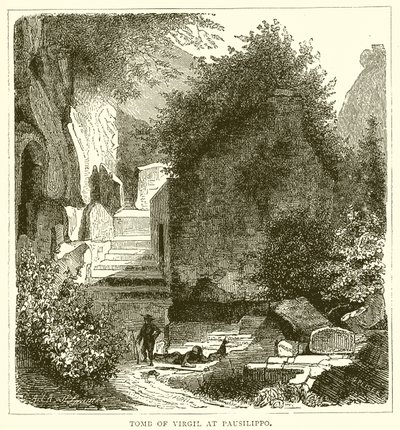Tombe de Virgile à Pausilippe - English School