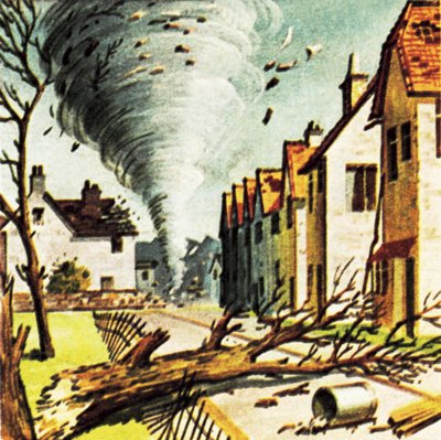 Tornade dans le Lancashire - English School