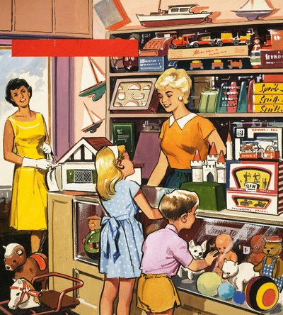 Assistant de magasin de jouets - English School