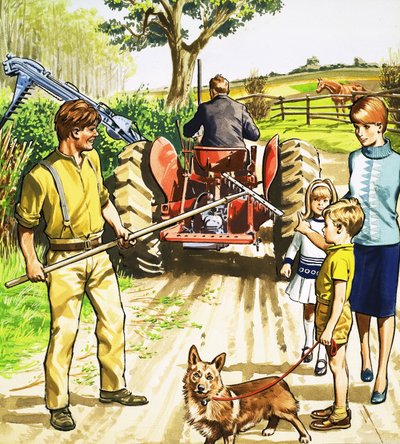 Conducteur de Tracteur et Tondeuse - English School