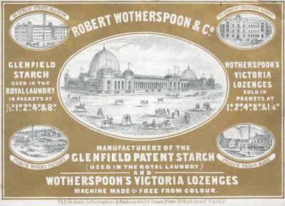 Carte de visite, Robert Wotherspoon & Co - English School