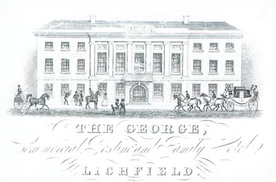 Carte de visite, The George - English School