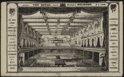 Carte de visite pour The Royal - English School