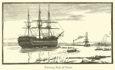 Navire-école au large de Grays - English School