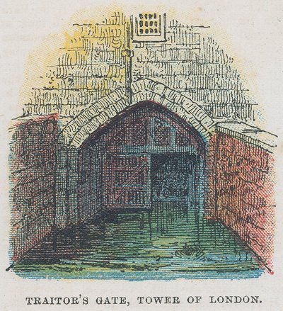 Porte des traîtres, Tour de Londres - English School