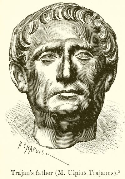 Père de Trajan (M. Ulpius Trajanus) - English School