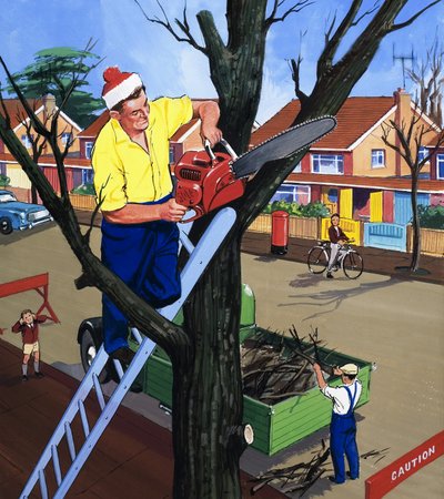 Chirurgien des arbres - English School