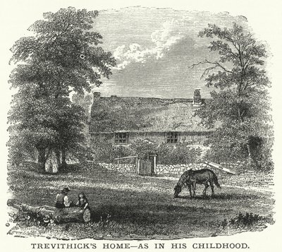 Maison de Trevithick, comme dans son enfance - English School
