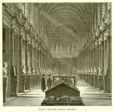 Bibliothèque du Trinity College, intérieur - English School