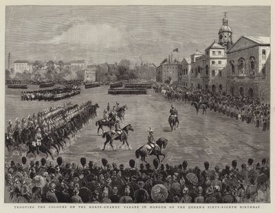 Défilé des couleurs sur la parade des Horse-Guards en l