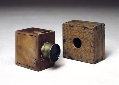 Deux appareils photo à piège à souris, vers 1835 - English School
