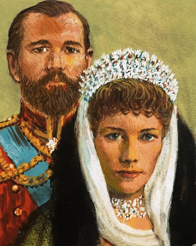 Noblesse russe non identifiée - English School