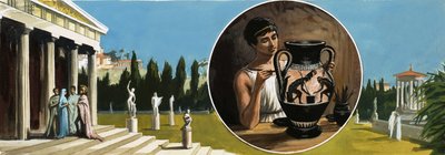 Montage non identifié sur des artefacts anciens - English School