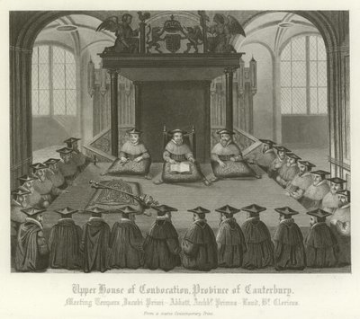 Chambre haute de la Convocation, Province de Canterbury - English School
