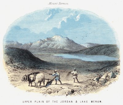 Plaine supérieure du Jourdain et lac Merom - English School