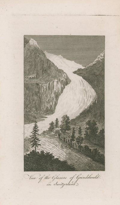 Vue des glaciers de Grindelwald - English School