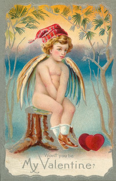Carte de la Saint-Valentin - English School